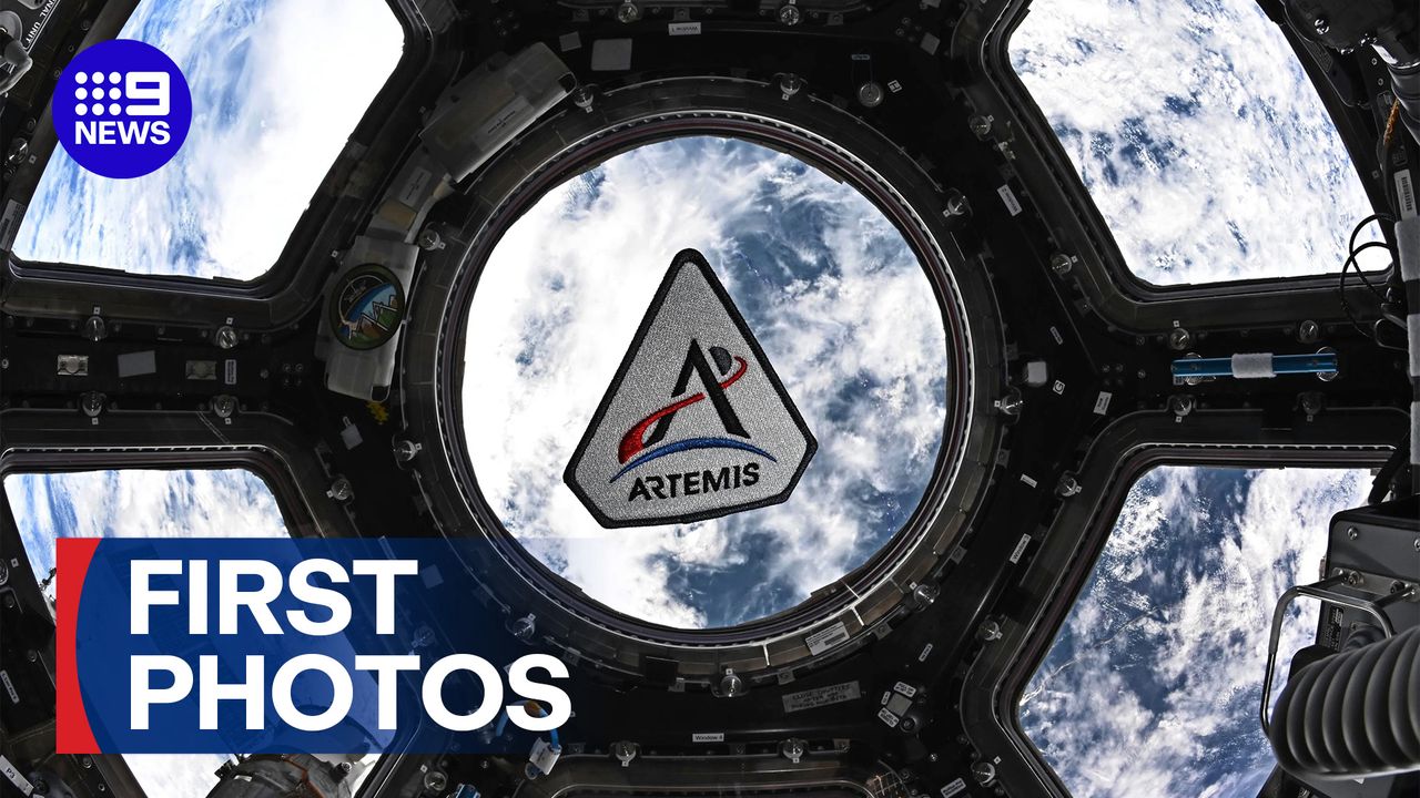 Watch 9News Latest Stories - Season 2026 - The first photos from the Artemis mission have been sent back to earth - 9Now
