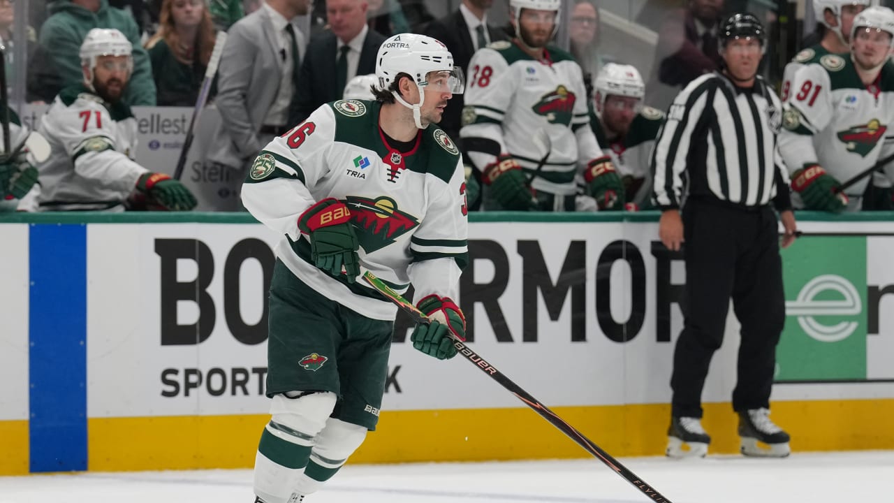Zuccarello, Trenin game-time decisions for Wild in Game 3 of West 1st Round