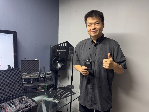 Favian Ngan, founder of AV Production and touring monitor engineer