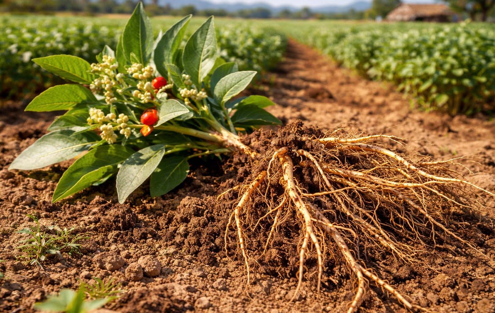 Ashwagandha supplements to use only root in India per directive