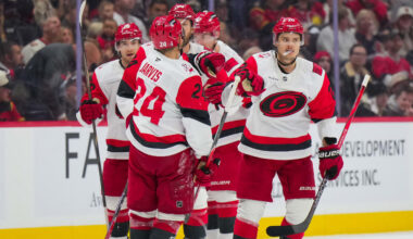 Hurricanes’ top line confident ‘offense will come’ in Eastern 2nd Round