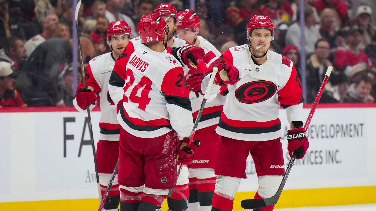 Hurricanes’ top line confident ‘offense will come’ in Eastern 2nd Round