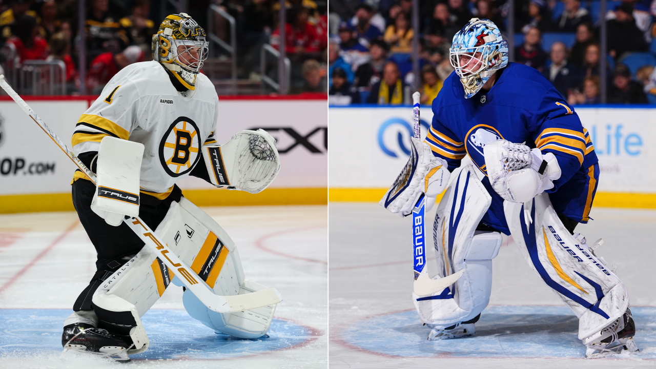 Swayman vs. Luukkonen goalie matchup in Eastern Conference First Round