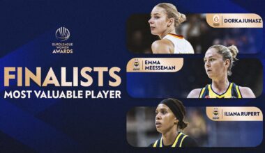Juhasz, Meesseman and Rupert revealed as MVP finalists