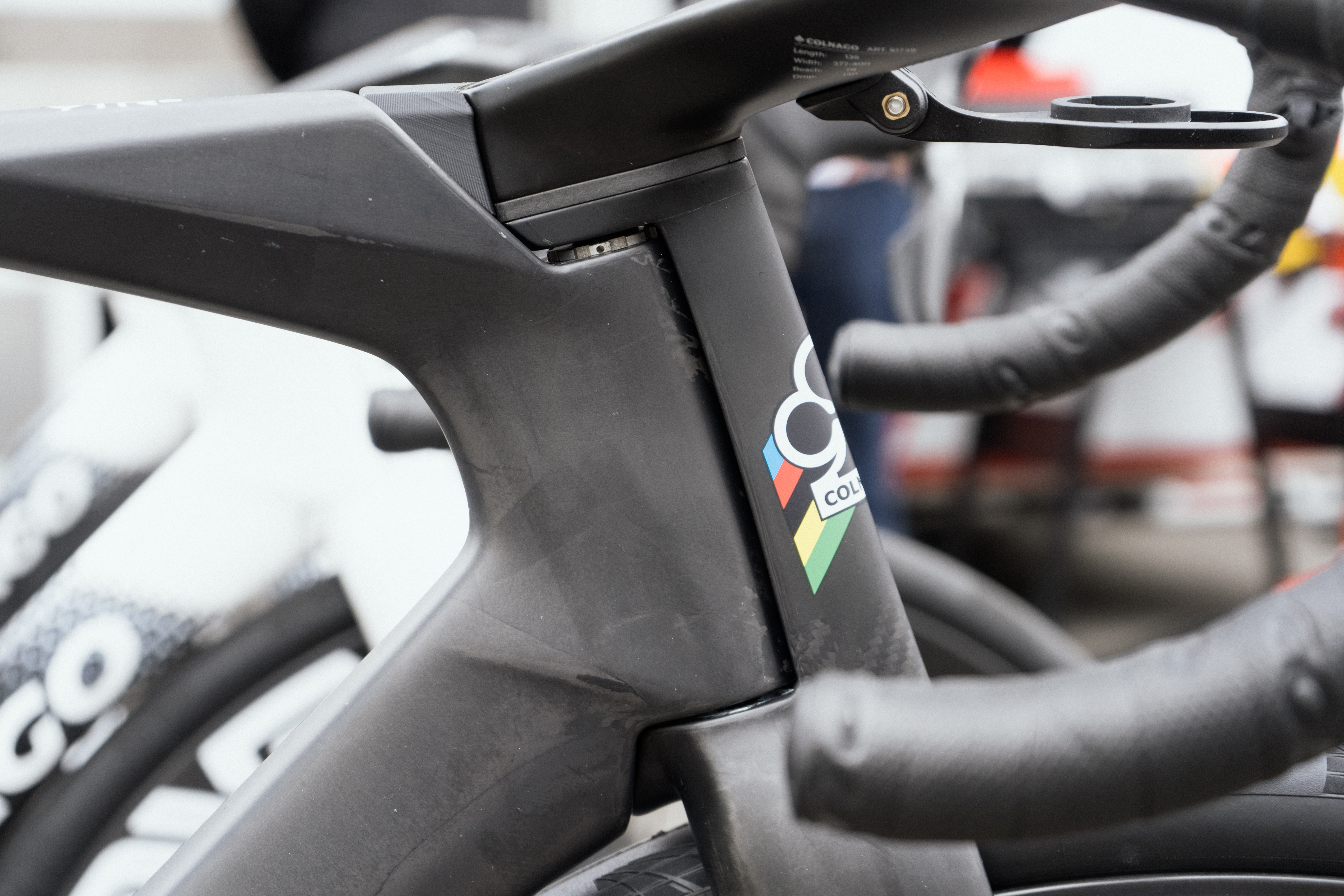 Tadej Pogacars race bike