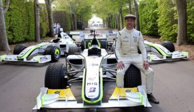Jenson Button reflects on "emotional" reunion with title-winning Brawn GP F1 car at Goodwood