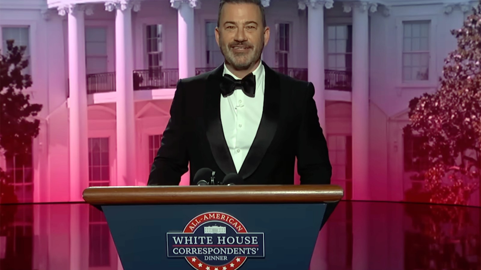 Jimmy Kimmel Parodies White House Correspondents' Dinner Monologue