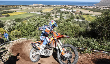 Garcia Holds off Holcombe for Day 1 Win in Custonaci