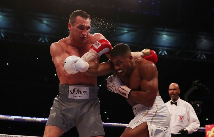 Anthony Joshua recovers to retire Wladimir Klitschko in modern classic