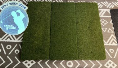 Of all the parts of my $9,500 golf simulator, this $280 hitting mat was the key to improving my game