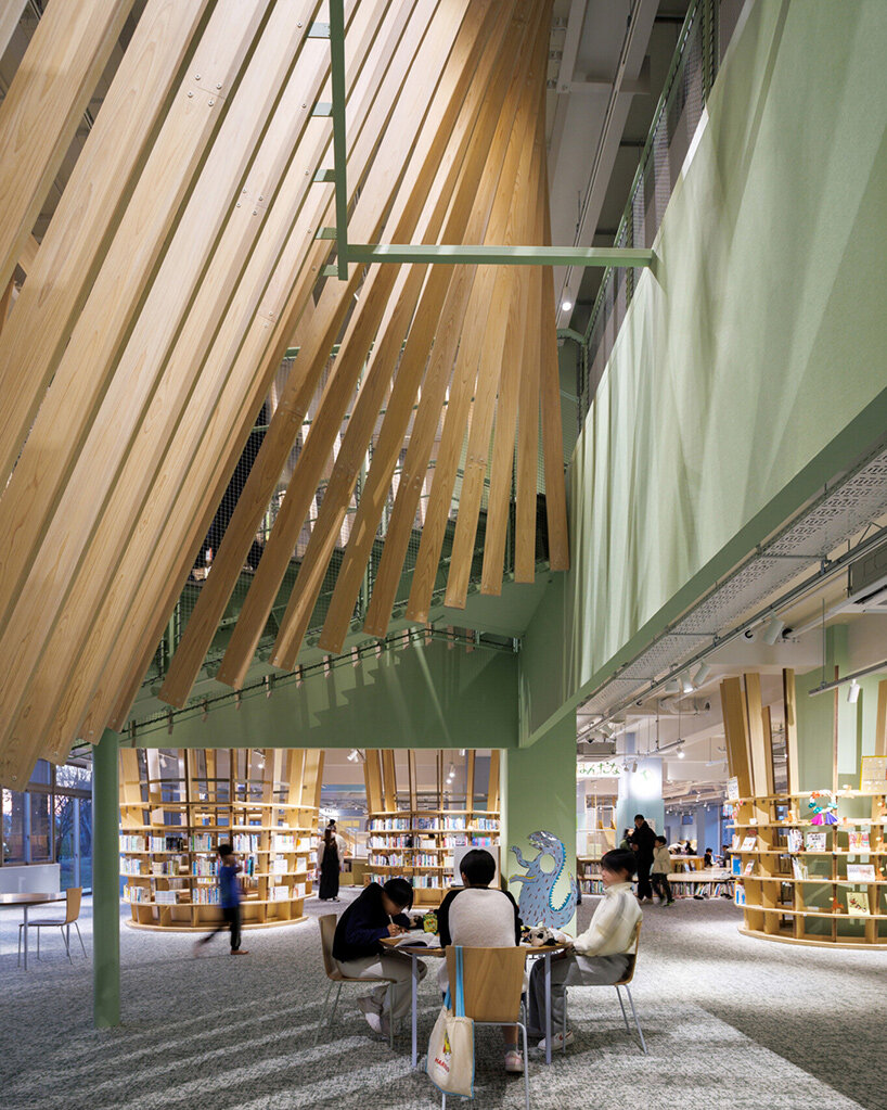 kengo kuma chikujō library