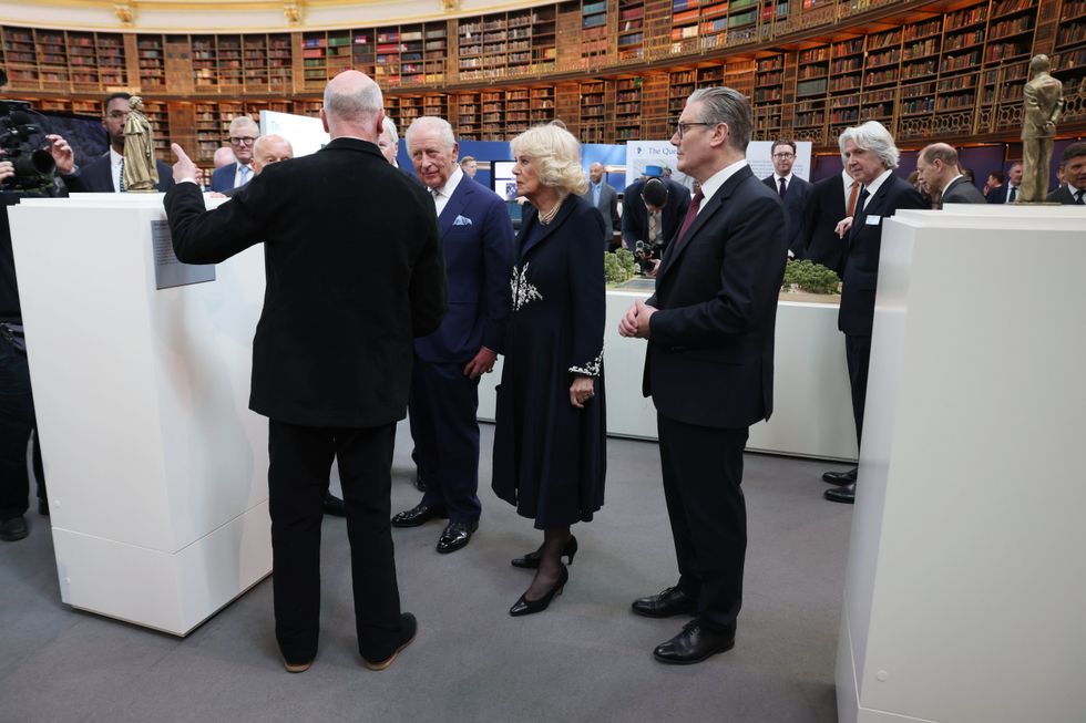 King Charles and Keir Starmer