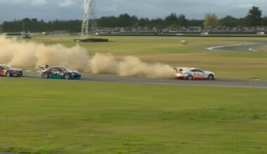 Chaz Mostert, Brodie Kostecki, Broc Feeney react to late race crash in Christchurch Supercars