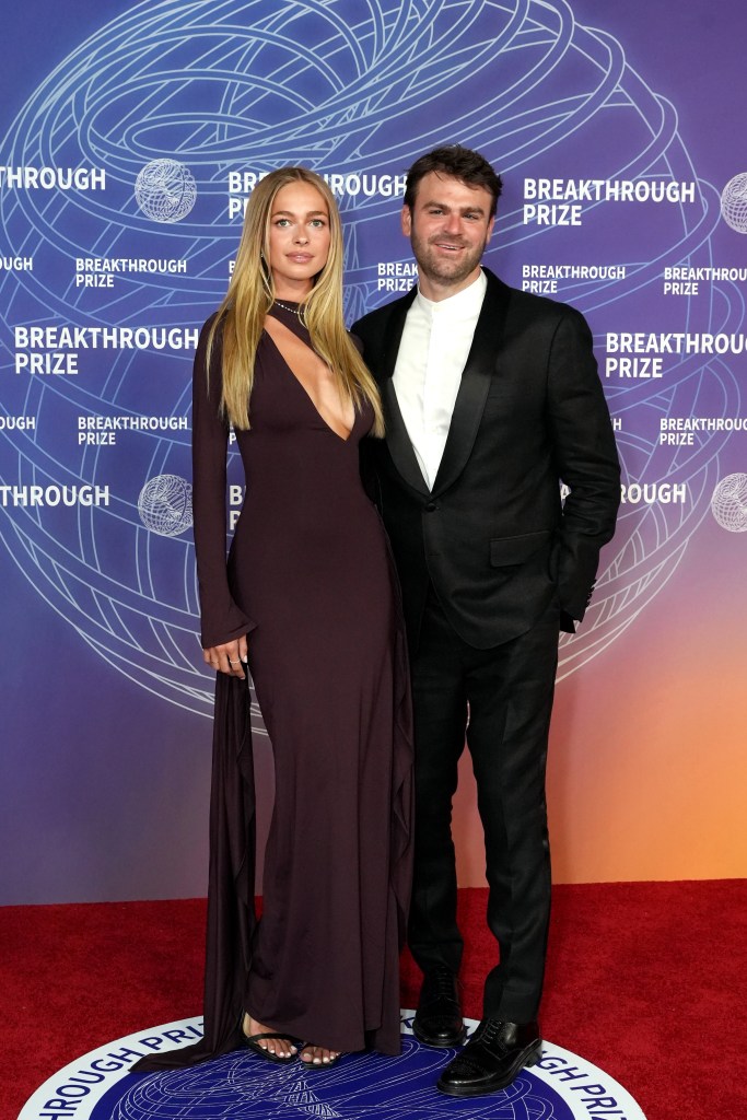 Jessica Serfaty and Alex Pall attend the Breakthrough Prize Ceremony