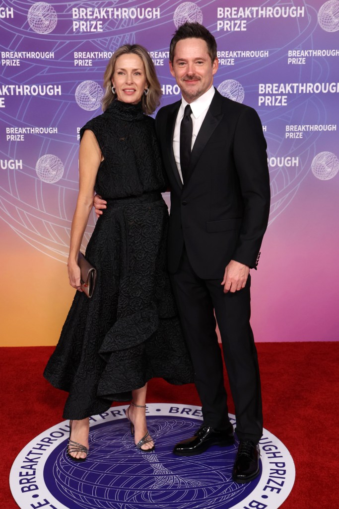 Jocelyne Cooper and Scott Cooper attend the Breakthrough Prize Ceremony