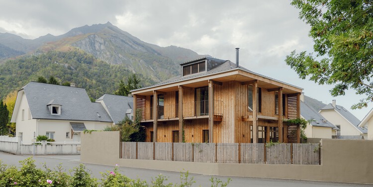 LARUNS / Mesnil Architectures - Exterior Photography, Wood, Door