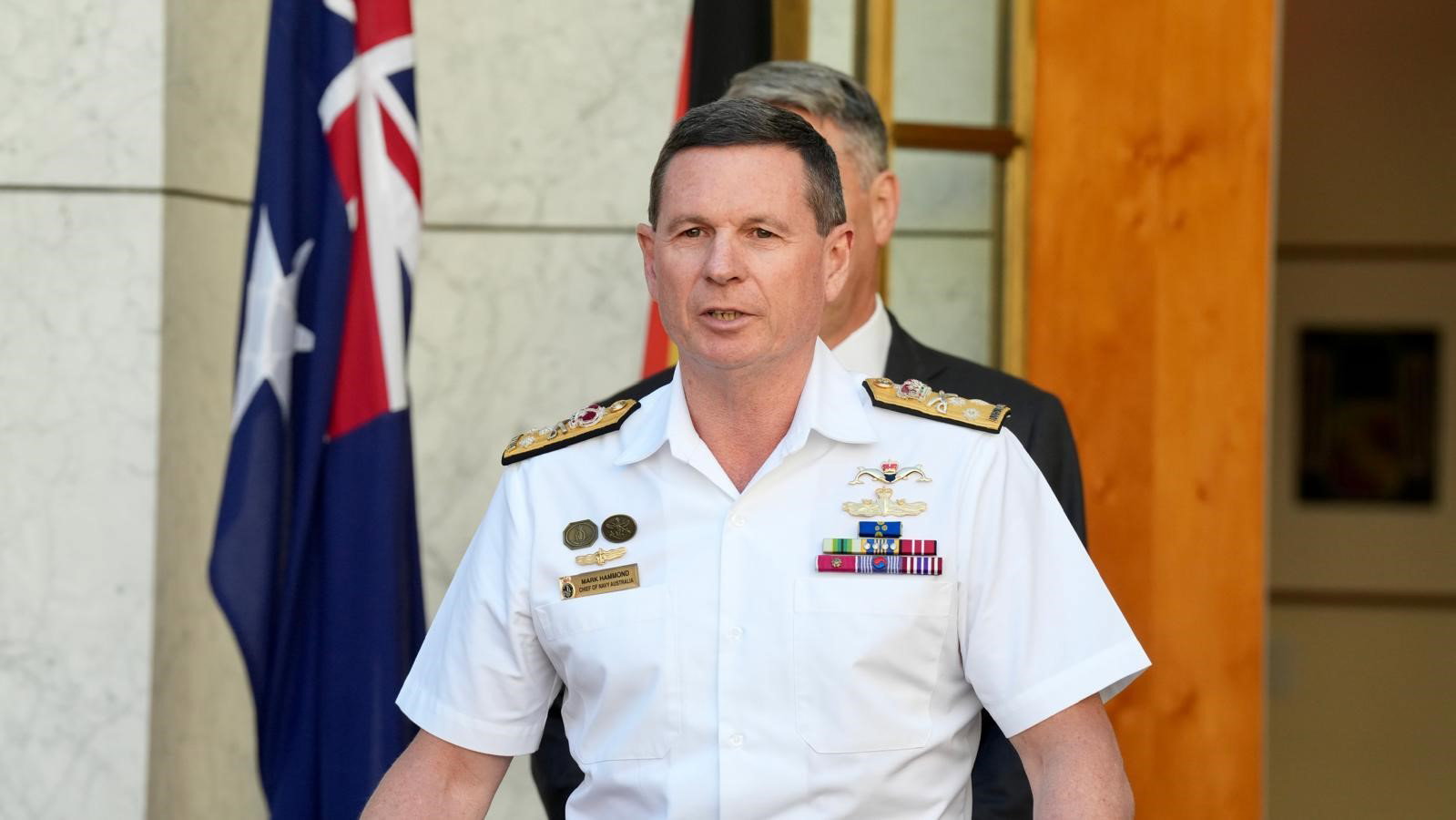 Mark Hammond, the incoming ADF chief.