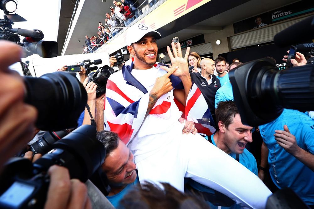 It wasn't Hamilton's most dominant, but battling back against the Ferraris and team-mate Bottas make it Hamilton's greatest title so far