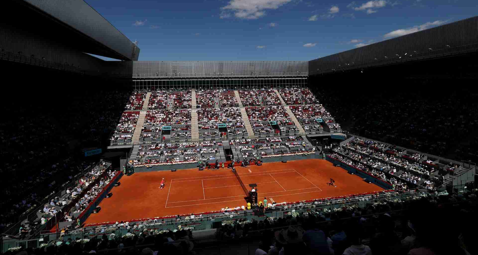 The Mutua Madrid Open runs from 22 April to 3 May.