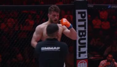 Missed Fists: Fighter forfeits after eating jaw-breaking elbow