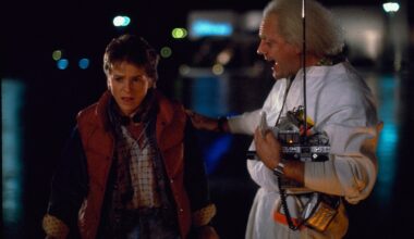Michael J. Fox Back to the Future scene
