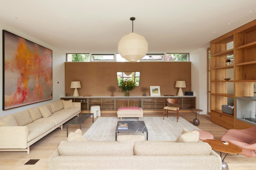 Home interior by Musson Brown Architects and Miltiadou Cook Mitzman