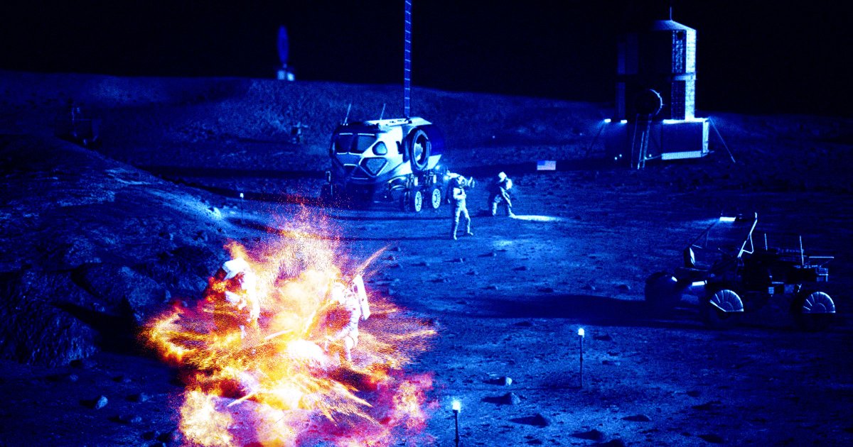 NASA Planning to Set First-Ever Fire on the Surface of the Moon