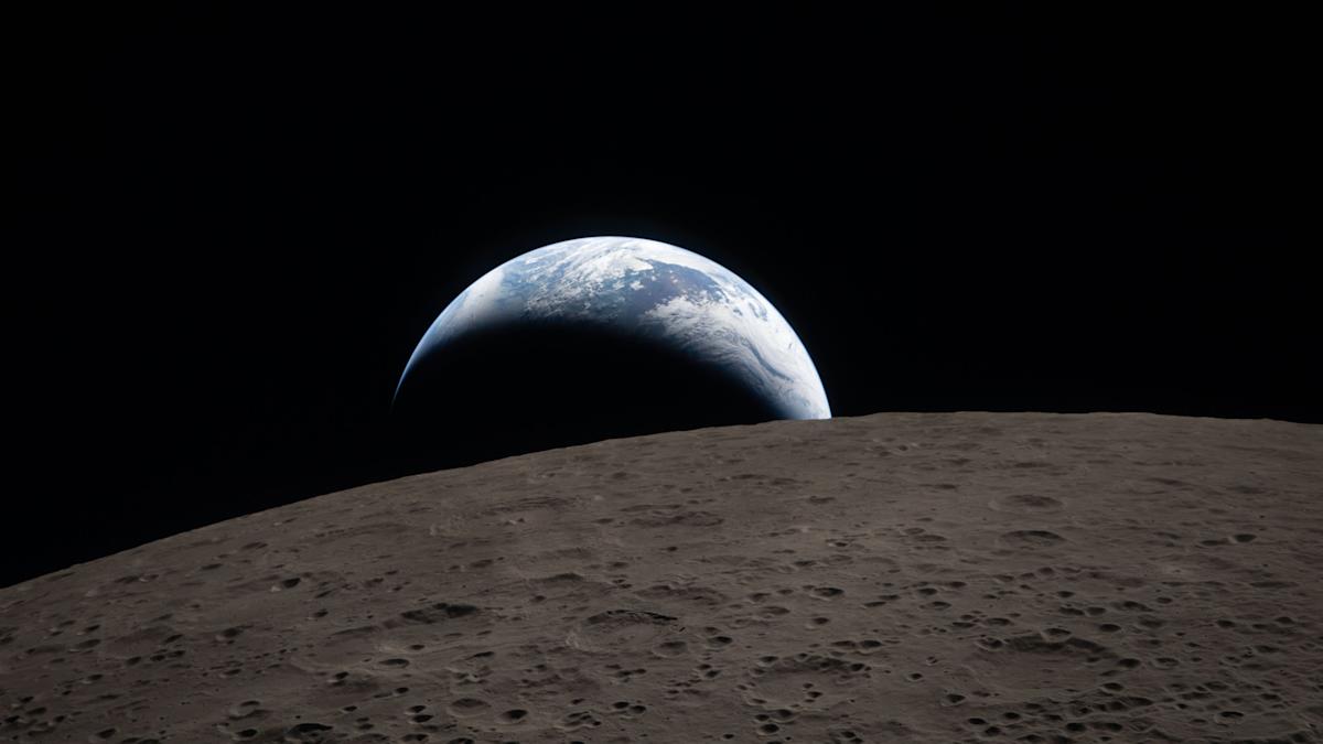 Artemis II commander shares a remarkable video of Earth vanishing behind the Moon