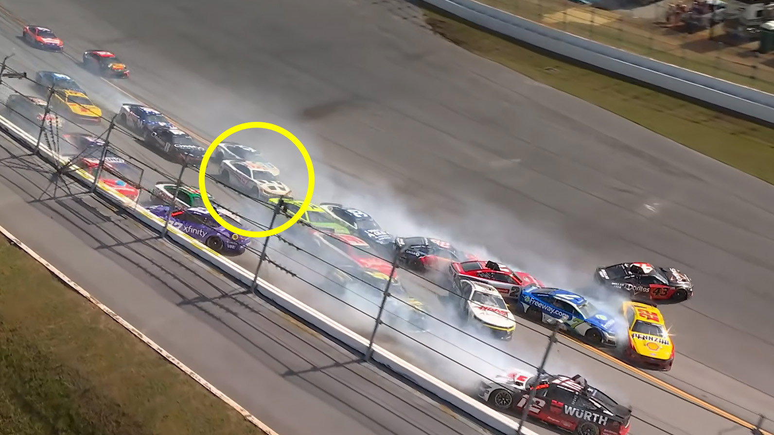 SVG caught up in NASCAR ‘big one’ at Talladega