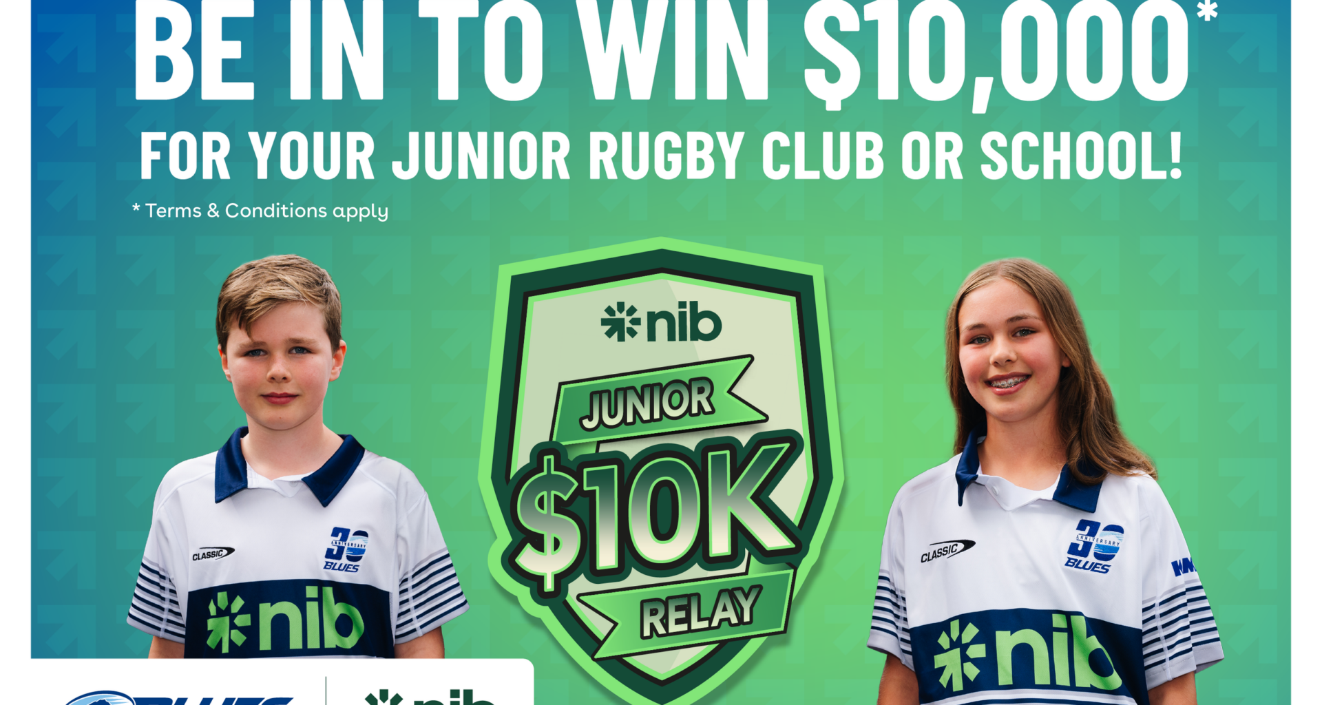ENTER THE nib JUNIOR $10k RELAY — Blues Rugby