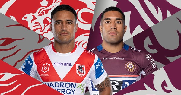 NRL 2026, St George Illawarra Dragons, Manly Sea Eagles, round 6, match preview, team lists, injuries, updates
