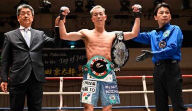 Kyotaro Yoshida Crowned New OPBF Champion After Tactical War at Korakuen Hall