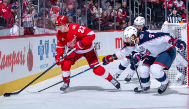 Blue Jackets, Red Wings meet Tuesday with playoff hopes on line