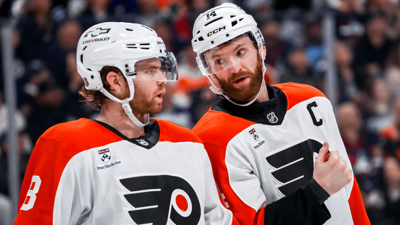 Couturier accepting redefined role to help Flyers take hold of 1st round