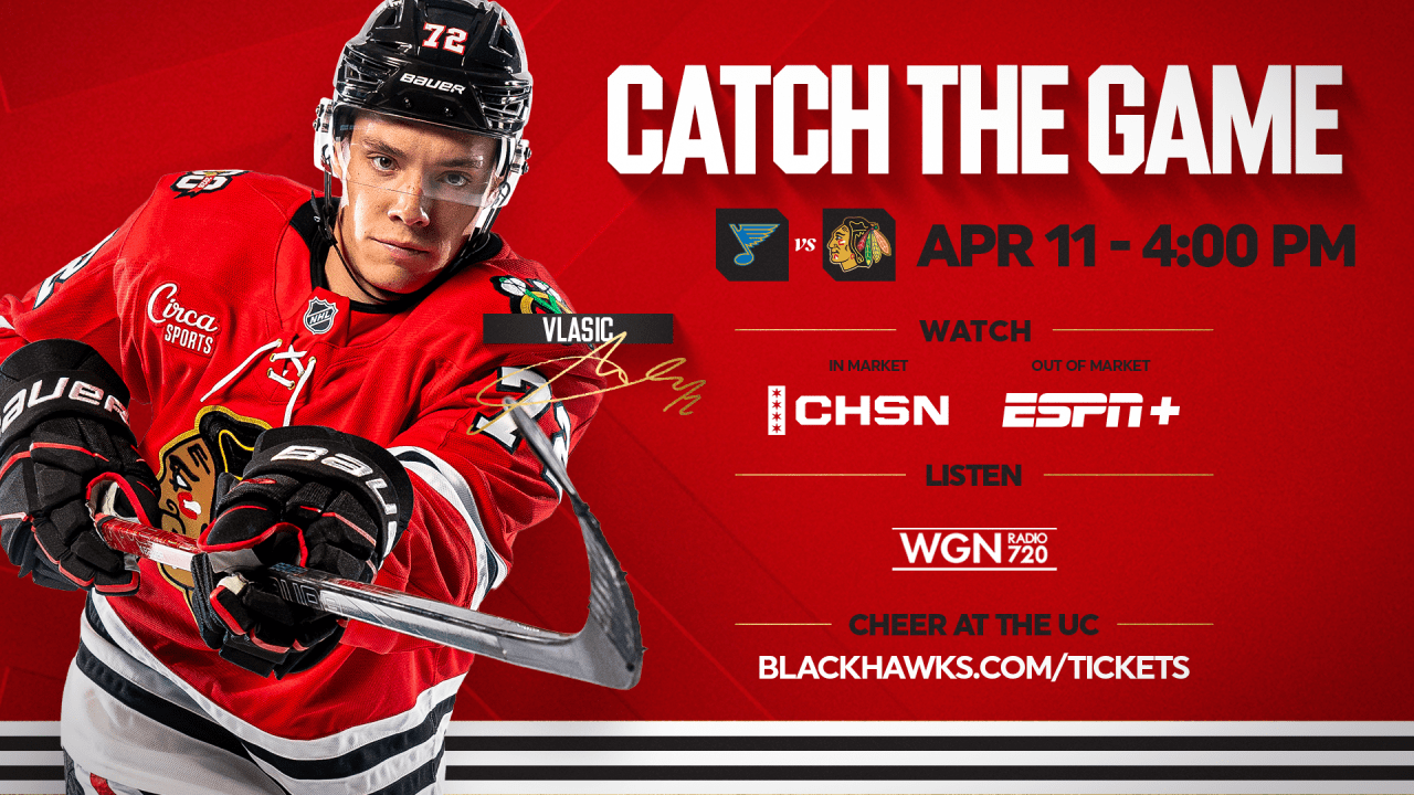 PREVIEW: Blackhawks Take on Blues for Hall of Fame Game