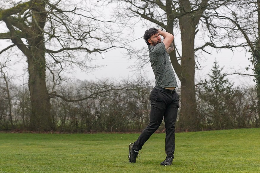 Testing golf irons