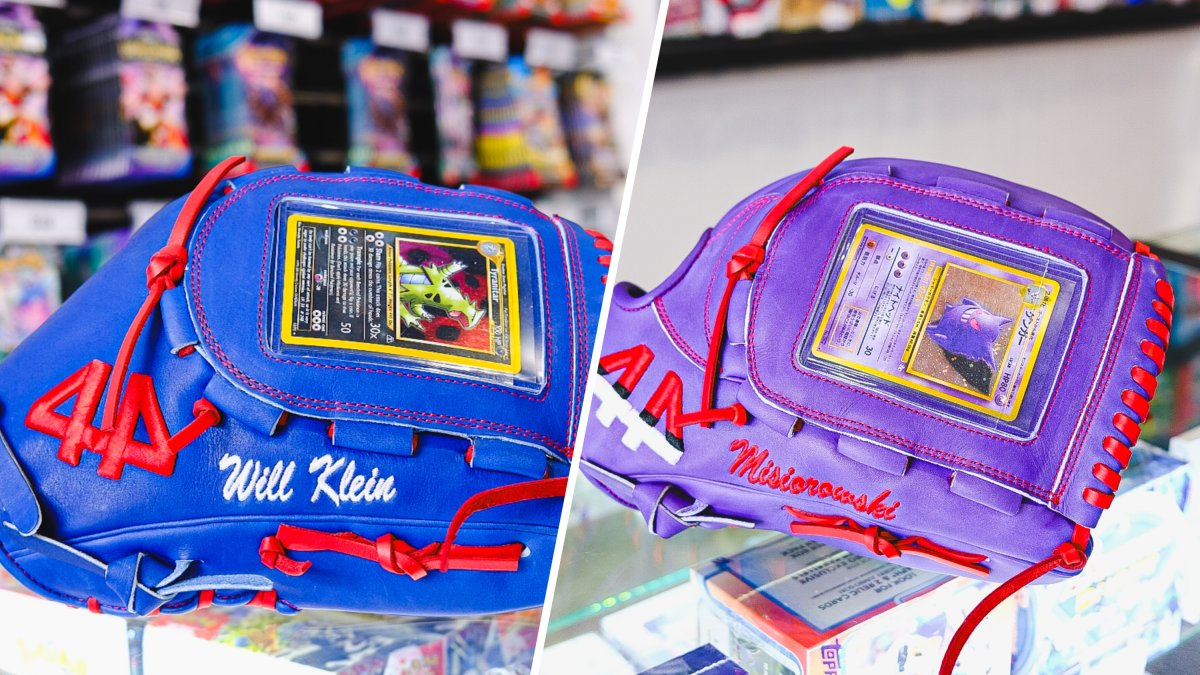 New baseball gloves let MLB pitchers show off Pokémon cards – NBC Los Angeles