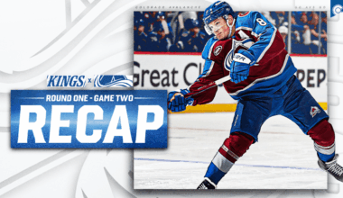Roy Scores Overtime Winner to Lift Avalanche Past Kings 2-1 in Game Two as Colorado Takes 2-0 Series Lead