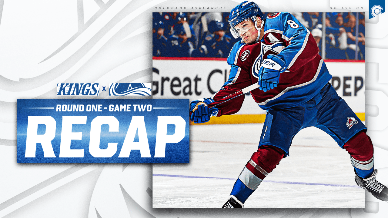 Roy Scores Overtime Winner to Lift Avalanche Past Kings 2-1 in Game Two as Colorado Takes 2-0 Series Lead
