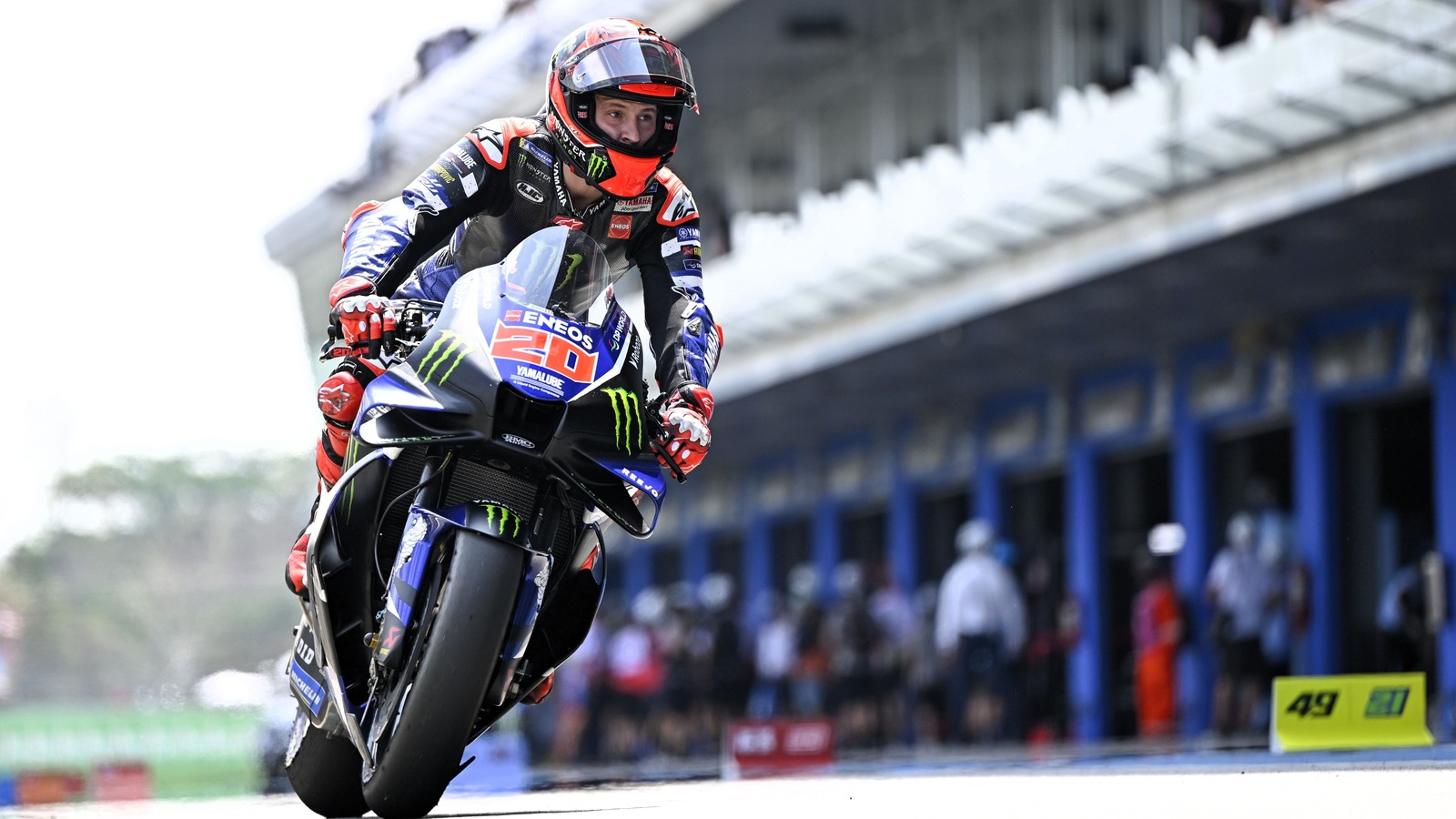 Fabio Quartararo, 2026 Thai MotoGP.