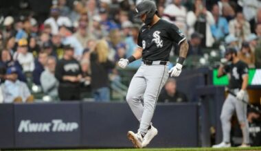 White Sox's Everson Pereira leaves game with right shoulder soreness