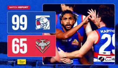 AFL Match report: Dogs down spirited Dons