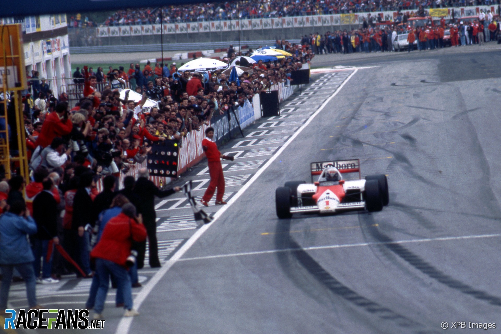 Alain Prost, McLaren, Imola, 1986