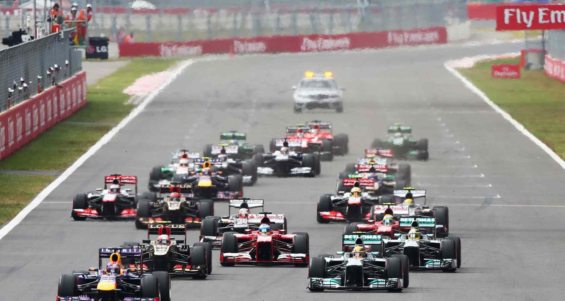 Start, 2013 Korean Grand Prix