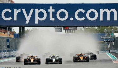 Start, sprint race, Miami International Autodrome, 2025