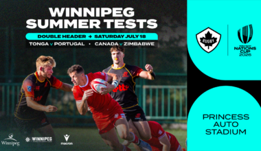 INTERNATIONAL RUGBY RETURNS TO WINNIPEG AFTER 33 YEARS AS CANADA’S MEN’S RUGBY TEAM COMPLETES JULY SCHEDULE OF THE NATIONS CUP — Rugby Canada