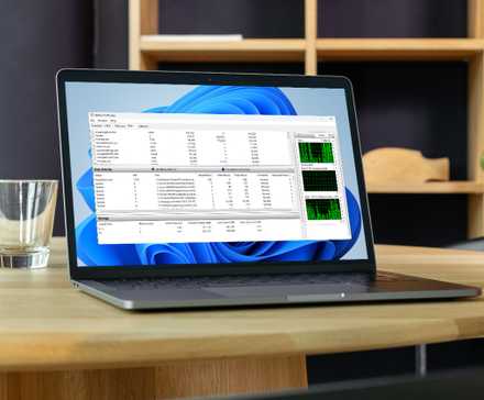 Resource Monitor App Opened On A Windows 11 Laptop