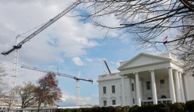 Trump files emergency motion to continue building White House ballroom | Donald Trump News