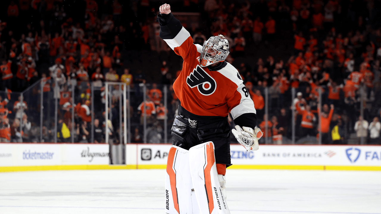 Vladar rides 'belief' to OT shutout with 42 saves in Flyers’ clinching win