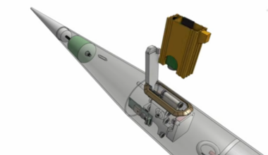 Photographing Rocket Chute Deployment At 10 Km